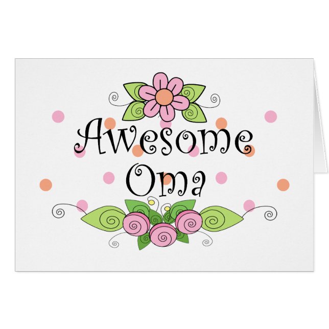 Camiseta impresionante de Oma (Anverso (Horizontal))