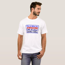 Camiseta impresionante de pequeño Brother