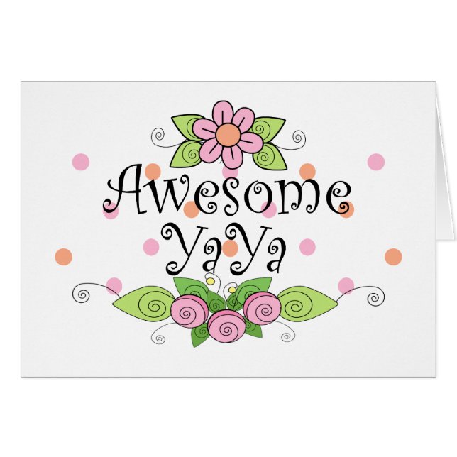 Camiseta impresionante de YaYa (Anverso (Horizontal))