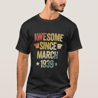 Camiseta Impresionante desde 1939 marzo