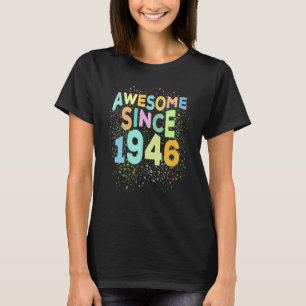Camiseta Impresionante desde 1946 retro 76 años de edad 76º