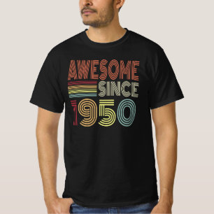 Camiseta Impresionante Desde 1950 Retro Nacido En 1950