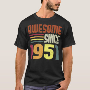Camiseta Impresionante desde 1951 72ª cosecha retro