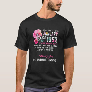 Camiseta Impresionante desde 1952, 70º cumpleaños, soy un g