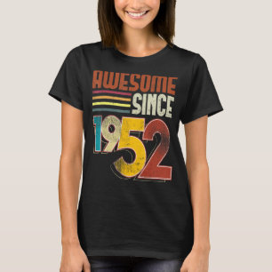 Camiseta Impresionante desde 1952 71ª cosecha retro