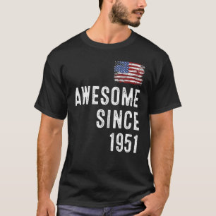 Camiseta impresionante desde 1952, cumpleaños 71