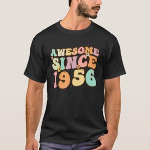 Camiseta Impresionante desde 1956 66 años de edad 66 años d