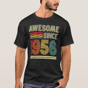 Camiseta Impresionante desde 1956 67º cumpleaños retro