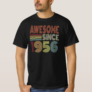 Camiseta Impresionante Desde 1956 Nacido Retro En 1956