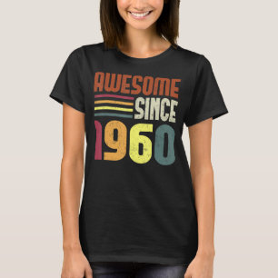 Camiseta Impresionante desde 1960 63ª cosecha retro
