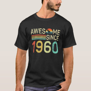 Camiseta Impresionante Desde 1960 Regalos De Cumpleaños 62