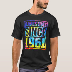 Camiseta Impresionante desde 1961 62 años de edad 62 años d