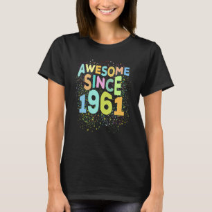 Camiseta Impresionante desde 1961 Retro 61 años de edad 61º