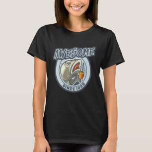Camiseta Impresionante Desde 1966 Ángel Cumpleaños De Pesca