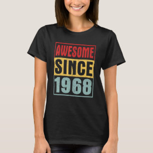 Camiseta Impresionante desde 1968, 54º cumpleaños en proble