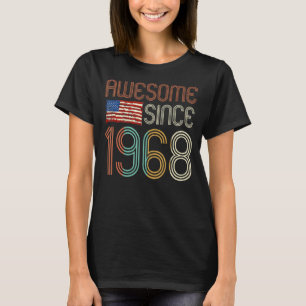 Camiseta Impresionante desde 1968 55º cumpleaños 55 años de