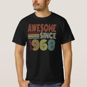 Camiseta Impresionante Desde 1968 Nacido Retro En 1968 Cump