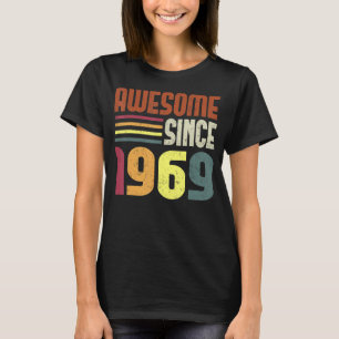 Camiseta Impresionante desde 1969 54ª cosecha retro