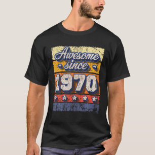 Camiseta Impresionante desde 1970 51ª Fiesta De Cumpleaños 