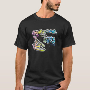 Camiseta Impresionante desde 1975 Graffiti de Kayak Kayaker