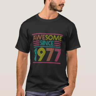 Camiseta Impresionante desde 1977 46º regalo de cumpleaños,