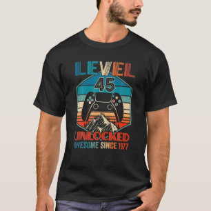 Camiseta Impresionante desde 1977 Video de nivel de cosecha
