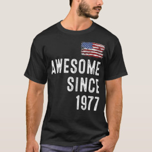 Camiseta impresionante desde 1978, 45 años