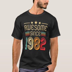 Camiseta Impresionante desde 1982 40º cumpleaños 40 años de