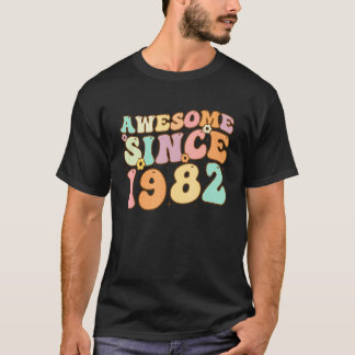 Camiseta Impresionante desde 1982 40 años de edad 40 años d