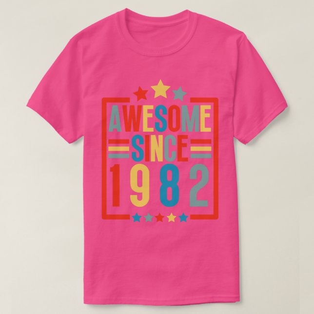 Camiseta Impresionante desde 1983 11 (Diseño del anverso)