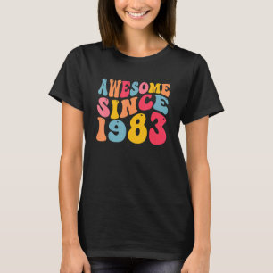 Camiseta Impresionante desde 1983 39 años de antigüedad Ret