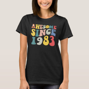 Camiseta Impresionante desde 1983 40 años de edad 40 años d