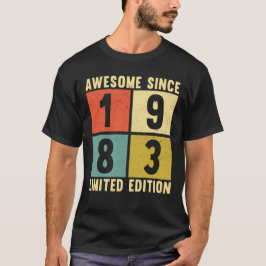 Camiseta Impresionante desde 1983 Edición Limitada 41º cump
