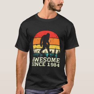 Camiseta Impresionante Desde 1984 40 Cumpleaños Retro De 40