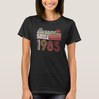 Camiseta Impresionante desde 1985 37º cumpleaños Gif Retro