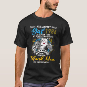 Camiseta Impresionante desde 1986, 36º cumpleaños, soy un g