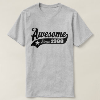Camiseta Impresionante desde 1988