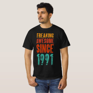 Camiseta Impresionante desde 1991
