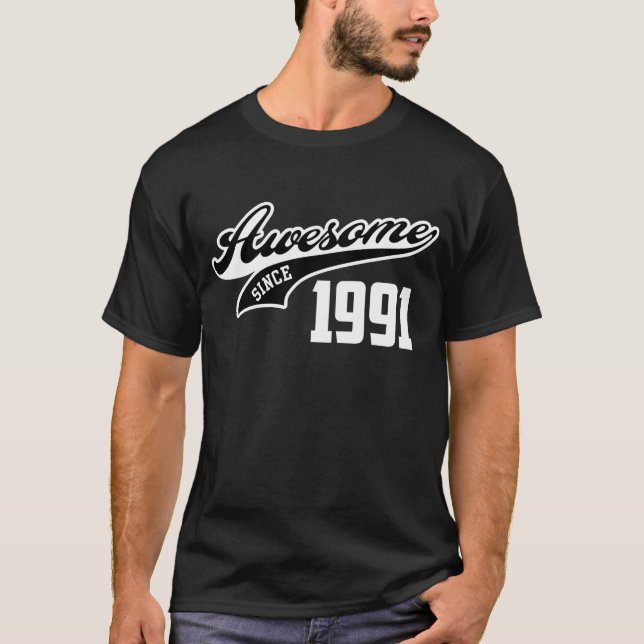 Camiseta Impresionante desde 1991 (Anverso)