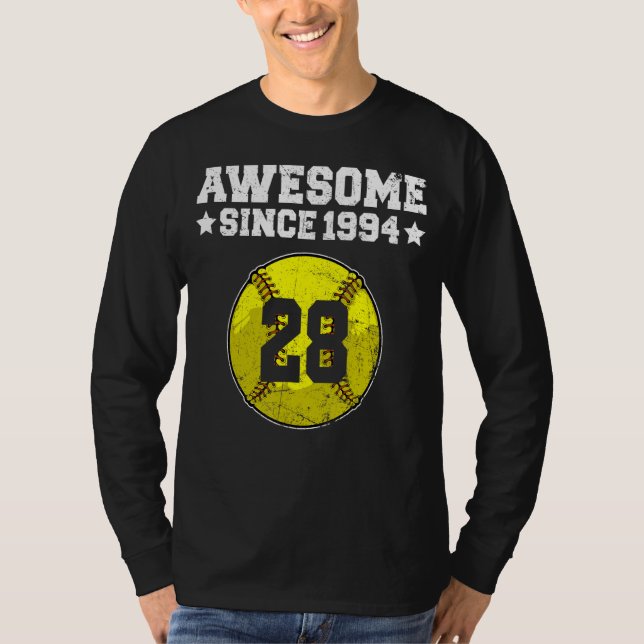 Camiseta Impresionante desde 1994 Bodega 28º cumpleaños 28  (Anverso)