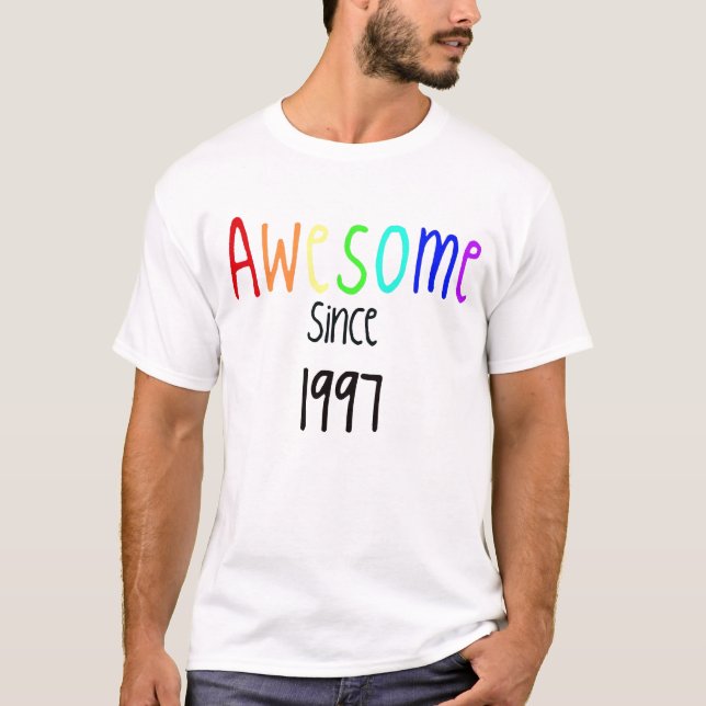 Camiseta Impresionante desde 1997 (Anverso)
