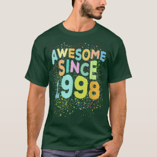 Camiseta Impresionante desde 1998 Funny Retro 24 Años 24th 