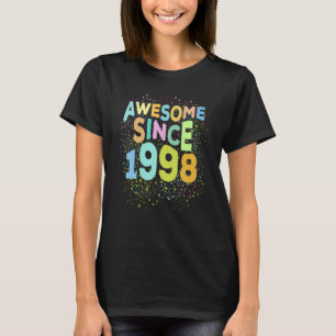 Camiseta Impresionante desde 1998 Retro 24 años de edad 24º