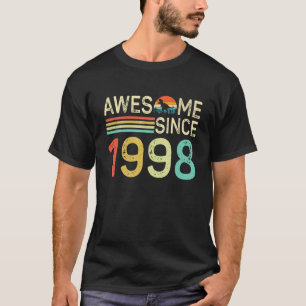 Camiseta Impresionante Desde 1998 Viejo Regalos De Cumpleañ