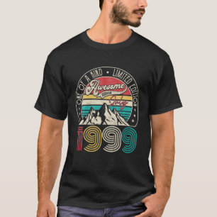 Camiseta Impresionante desde 1999 Cumpleaños de 22 años de 