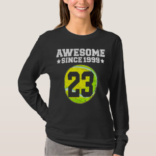 Camiseta Impresionante desde 1999 Tenis 23 cumpleaños 23 añ