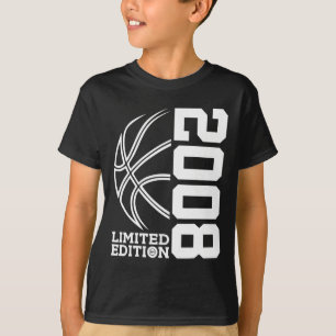 Camiseta Impresionante desde 2008 cumpleaños Bysketbyll Lim
