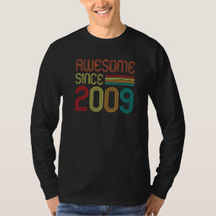 Camiseta Impresionante desde 2009 13 años de antigüedad Ret