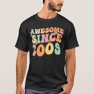 Camiseta Impresionante desde 2009 13 años de edad 13 años d