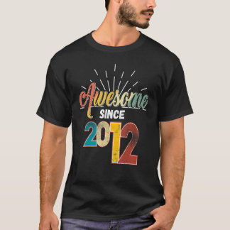 Camiseta Impresionante desde 2012 11ª cosecha arcoiris 2
